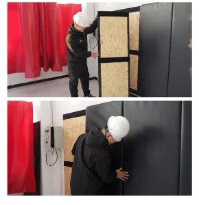 installer treningsveggpolstring